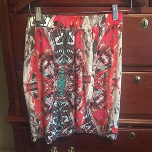 XSP Maeve Faux Wrap Jersey Skirt